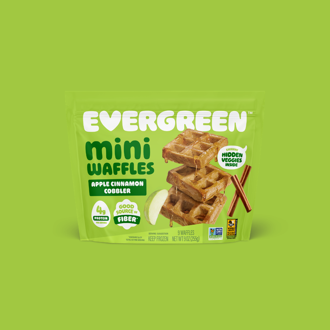 Apple Cinnamon Cobbler Mini Waffles (5 Bags) – Eat Evergreen Inc